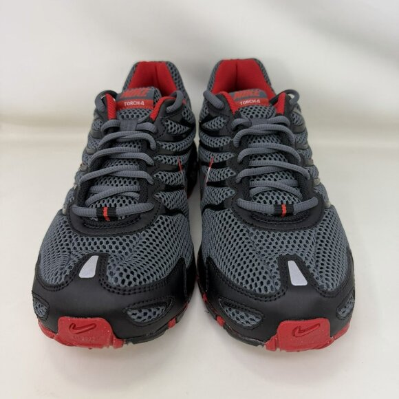 Nike Air Max Torch 4 Running Shoes Gray Red Men’s Size 10